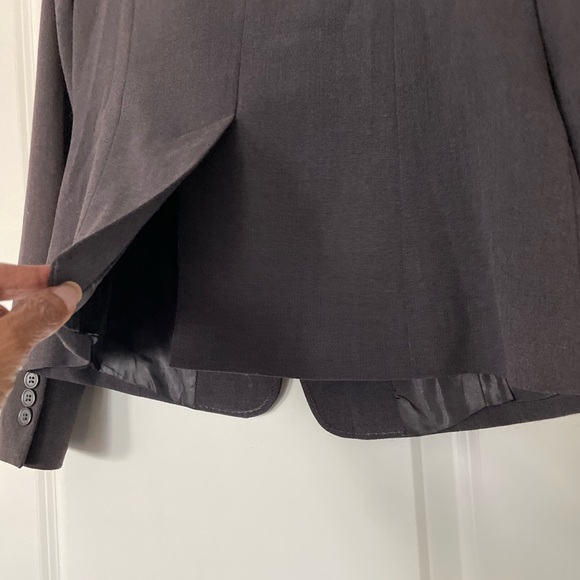 Michel USA Women’s Blazer Size S Brown Professional Business Career Preppy - Picture 3 of 11